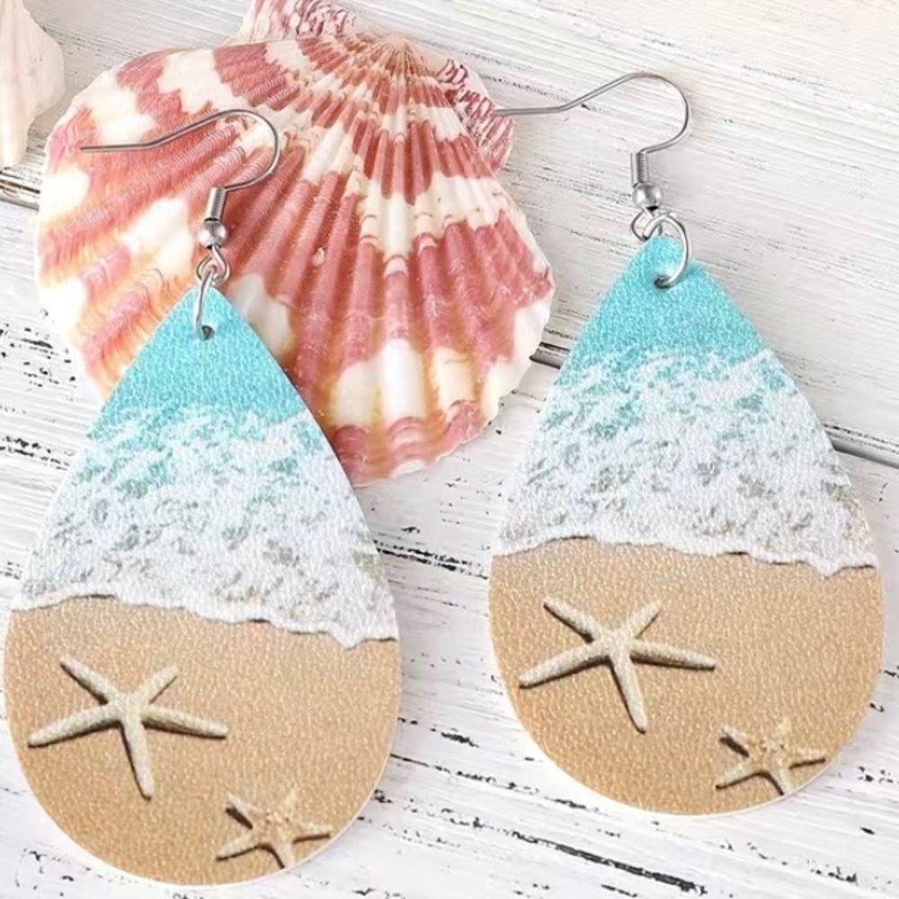 ๐๏ธ๐๏ธ๐๏ธ3 for 12๐๏ธ๐๏ธ๐๏ธBeach Earrings - Picture 1 of 4